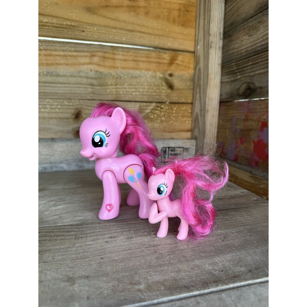 Hasbro‎ My Little Pony Equestria Pinkie Pie 6" Plastic Action Figure W/little